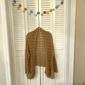Free People Sweater size S tan color